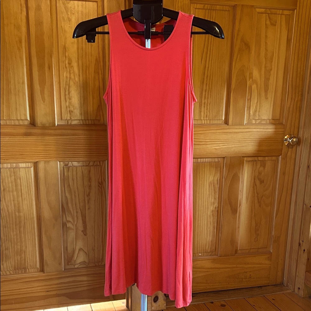 Old Navy coral sleevless dress